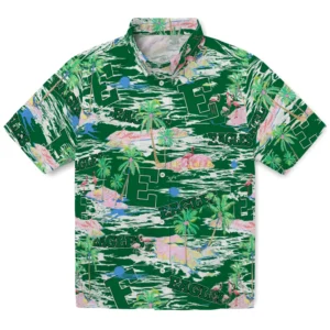 Eastern Michigan Eagles Flamingo Retreat 2026 Hawaiian Shirt