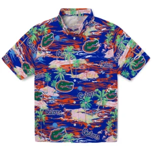 Florida Gators Flamingo Retreat 2026 Hawaiian Shirt