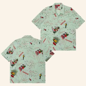 Eanbe Merch Mint Green Hawaiian Shirt Good Gifts For Boyfriend