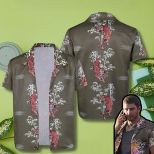 Chris Redfield Cosplay Hawaiian Shirt Father's Day Gifts For Husband