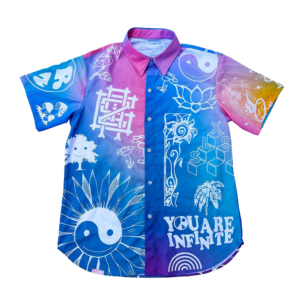 Griz Merch GRiZ Sun-Time Button Up Shirt Gifts For DJ Fans Country Boy Gift