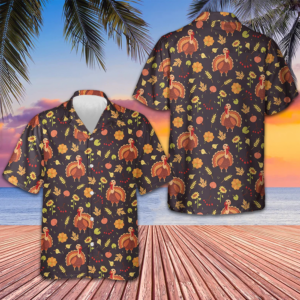 Turkey And Harvest Hawaiian Shirt 2026 Thanksgiving Gobble Shirt Gifts For Family