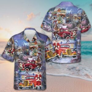 Christmas Is Better With Car Hawaiian Shirt Funny Men's Christmas Shirts Gift Ideas