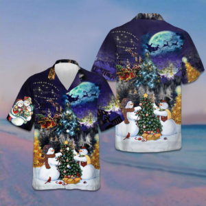 Christmas Night With Family Hawaiian Shirt Funny Christmas Shirt Gifts For Brother