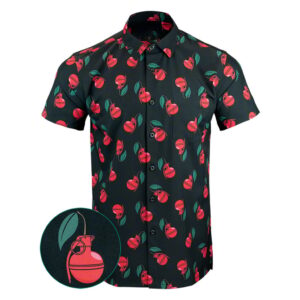 Cherry Bomb Button Down Shirt Hawaiian Tactical Button Down Gifts For Son In Law