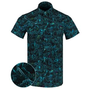 Remlins Button Down Shirt Concealed Carry Hawaiian Shirt Cool Gifts For Father