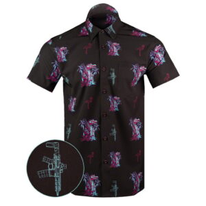 Gator Boi Button Down Shirt Gun Print Hawaiian Shirt Good Christmas Gifts For Men