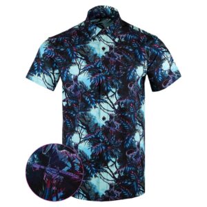 Prehistoric V2 Button Down Shirt Tactical Shirt Hawaii Style Great Gifts For Husband