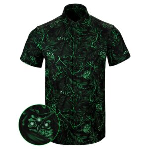 Nightwatch Button Down Shirt Tactical Aloha Shirt Xmas Gifts For Dad