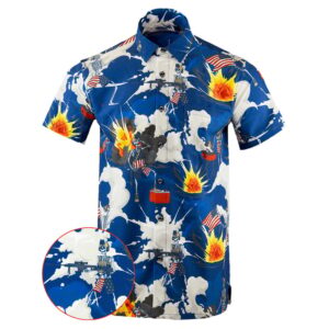 Me And The Boyz Button Down Shirt Concealed Carry Hawaiian Shirt Present For Dad