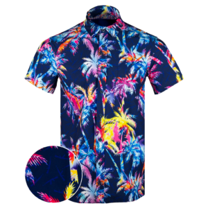 Ak'S And Vacays Navy Button Down Shirt Hawaiian Tactical Button Down Birthday Gift For Dad
