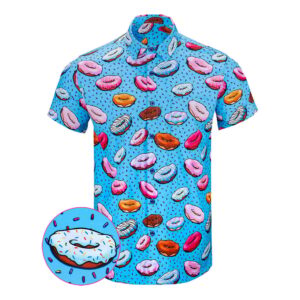 Sweet-Tooth Button Down Shirt Tactical Shirt Hawaii Style Best Gifts For Son