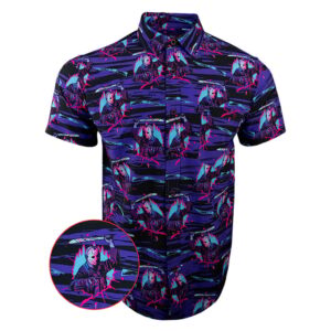 The 13th Purple Button Down Shirt Concealed Carry Hawaiian Shirt Best Gifts For Husband
