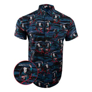 The 13th Black Button Down Shirt Concealed Carry Hawaiian Shirt Best Gifts For Dad
