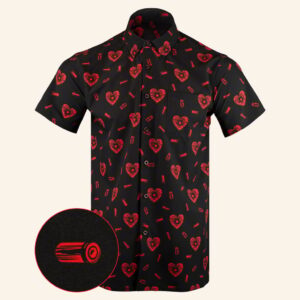 Shattered Black Button Down Shirt Hawaiian Tactical Button Down Gifts For Father