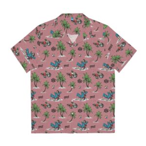 Bad Magic Merch Edmund's Escape Pink Hawaiian Shirt Gifts For Dudes