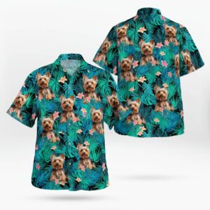 Yorkshire Terriers Hawaiian Shirt Unisex Streetwear Best Gifts For Men Women