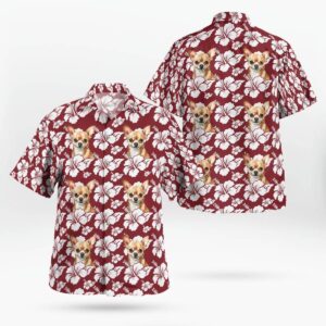 Chihuahua Hawaiian Shirt Unisex Streetwear Unique Gifts For Boyfriend