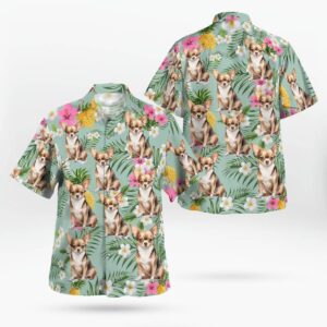 Chihuahua Hawaiian Shirt Unisex Streetwear Unique Gifts For Chihuahua Lovers