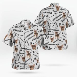 Chihuahua Hawaiian Shirt Unisex Streetwear Birthday Gifts For Chihuahua Lovers