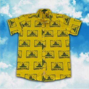 Tactical Hawaiian Shirt Come At Me Bro Guns Button Up Shirt 2nd Amendment Gifts For Gun Lovers