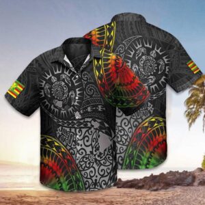 Kanaka Maoli Hawaiian Shirt Men's Summer Short Sleeve Shirts Husband Gifts