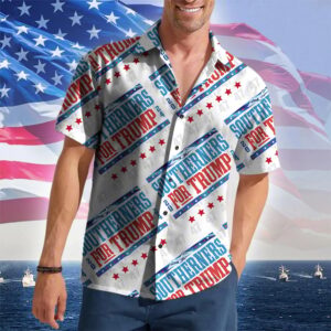 Southerners For 2026 Hawaiian Shirt Pro Button Up Shirt Men Gifts For Southerners