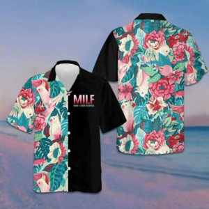 Man I Love Florida Hawaiian Shirt Men's Tropical Button Down Gift Ideas