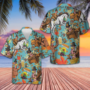 Turkey For Thanksgiving Hawaiian Shirt Cool Thanksgiving Shirt Gifts For Boyfriend