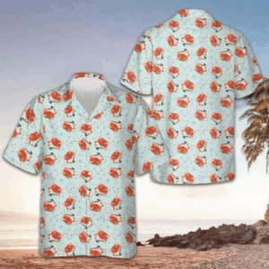 Crab Underwater Hawaiian Shirt Cool Summer Shirts Gifts For Crab Lovers