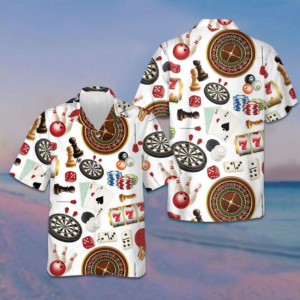 Games Together Hawaiian Shirt Men's Summer Button Down Shirts Gifts For Game Lovers