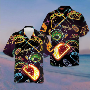 God Created Tacos Hawaiian Shirt Funny Taco Shirt Gifts For Mexicans
