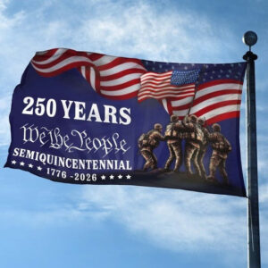United States Veteran Flag We The People 250th Anniversary Semiquincentennial