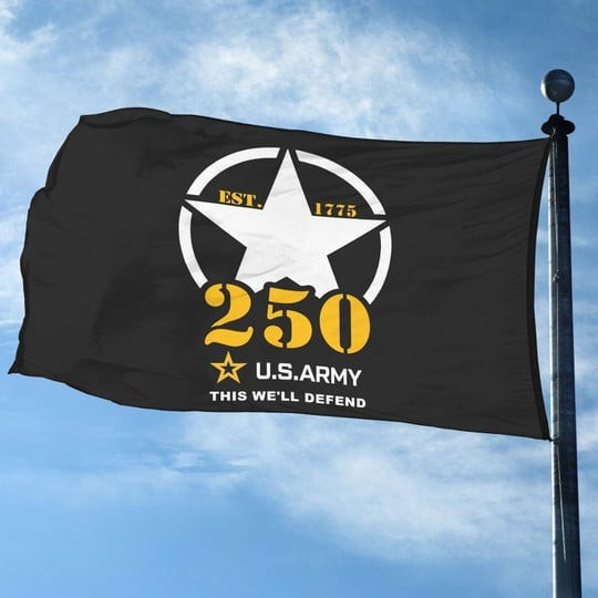 US Army Veteran Flag This We'll Defend 250th Anniversary Semiquincentennial 1 US Army Veteran Flag This We'll Defend 250th Anniversary Semiquincentennial