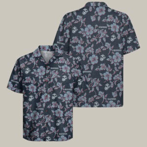USMC 250th Anniversary Hawaiian Shirt Marines Pay The Price Veteran Merch Usmc Veteran Gifts