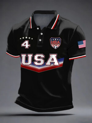 USA Soccer 2026 World Cup Polo Shirt Game Day Merch Gifts For USA Soccer Supporter