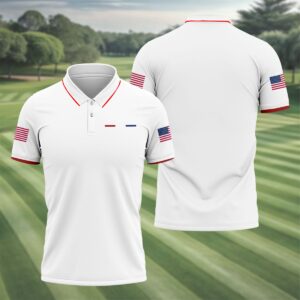 United States Of America 250 Years Golf Shirt US Flag Patriotic Apparel Present For Brother