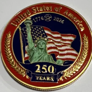 2026 250th Americas Anniversary Commemorative Challenge Coin