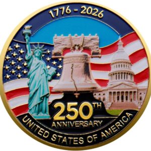 1776 to 2026 United States 250th Anniversary Commemorative Coin
