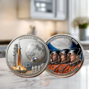 Artemis II 2026 First Crewed Lunar Mission Since 1972 Coin