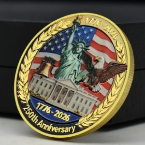 2026 USA 250th Anniversary Commemorative Coin - Statue of Liberty Capitol
