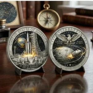Artemis II 2026 Return to the Moon Coin