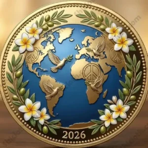 2026 Journey of Peace Mission Commemorative Coin