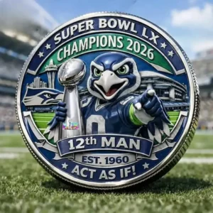 2026 Seahawks Champions Commemorative coin