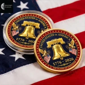 2026 United States 250 Years Of Freedom Commemorative Coin