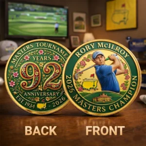 2026 Masters Tournament Commemorative Coin - Augusta 92 Years Anniversary