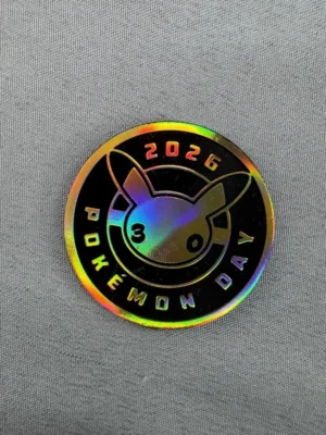 2026 Pokemon Day 30th Pika Coin RARE 30th Anniversary