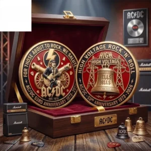 AC-DC 53rd Anniversary Commemorative Coin 2026