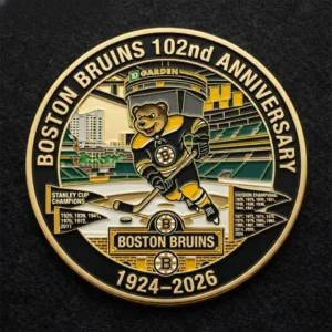 Bruins 102Nd Anniversary Commemorative Coin 2026