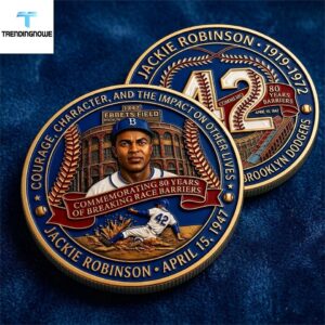 Jackie Robinson 80Th Anniversary Barrier Breaker Legacy Coin 2026